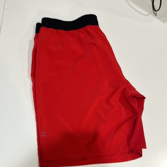 Lululemon Core Shorts Red XXL - Picture 3 of 5